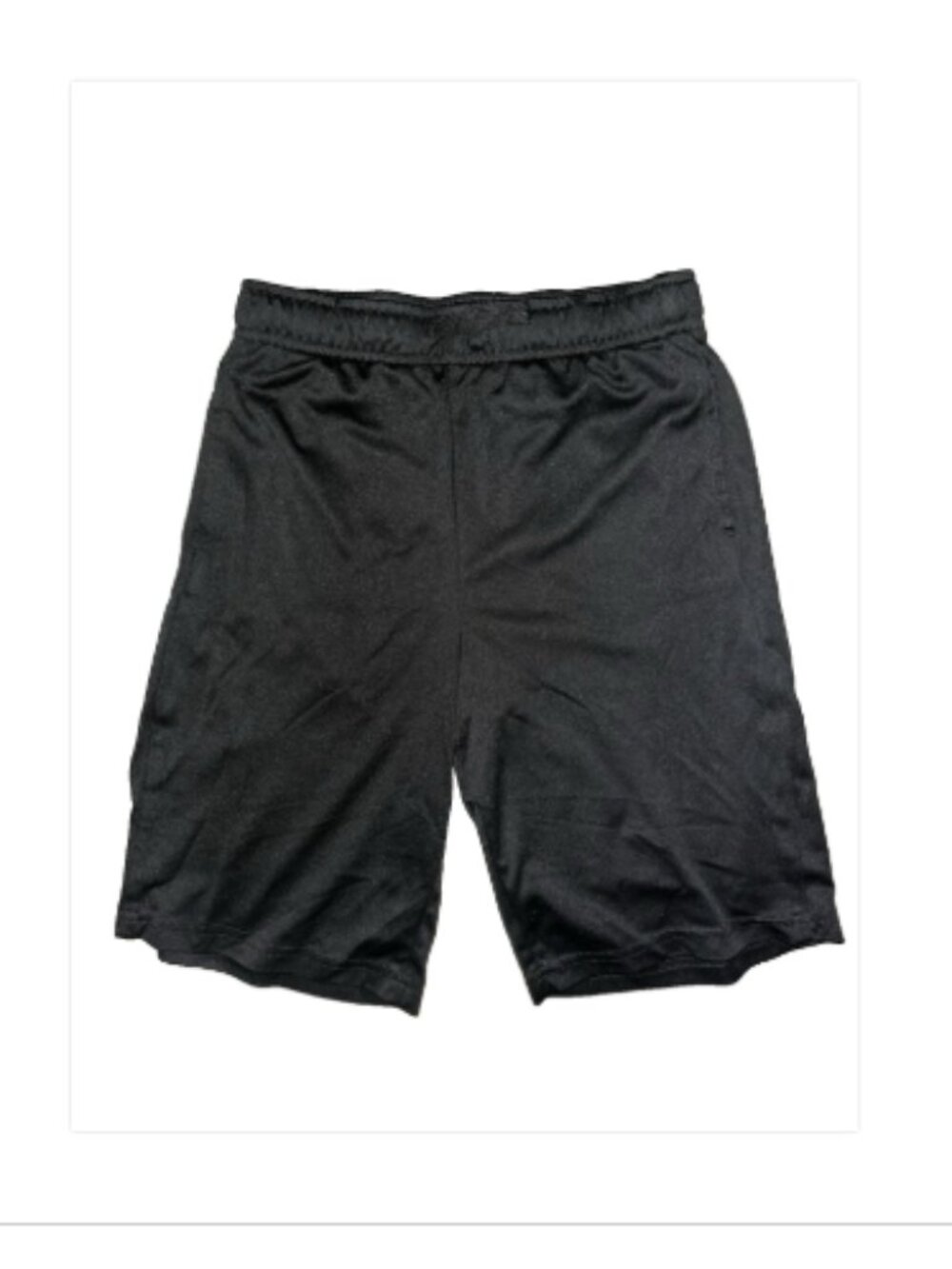 🖤 Jumping Beans Black Athletic Shorts Size 6 Kids Elastic Waist